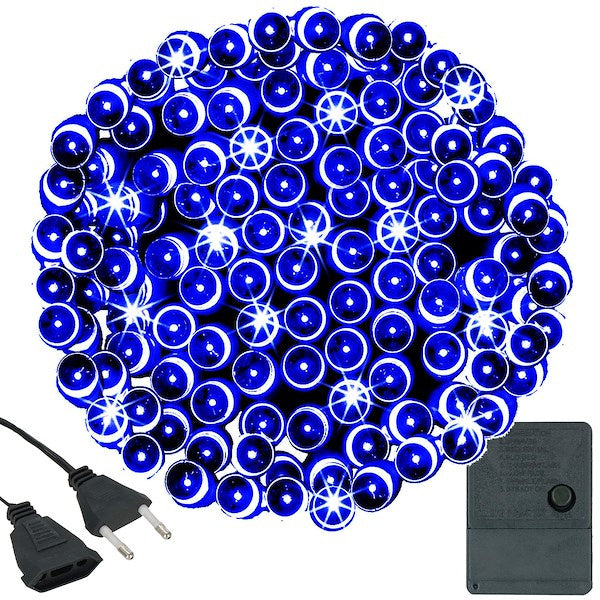 lampki choinkowe 300led NIEBIESKIE | 5475