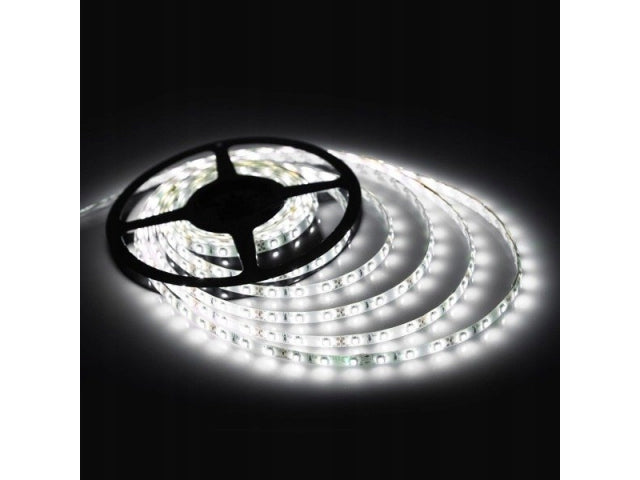 taśma led 5m biała zimna    5m001w