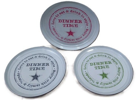 taca metalowa okrągła fi - 39 cm DINNER TIME