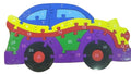 Puzzle drewniane samochód  n ok 24 cm.  (P642P2)