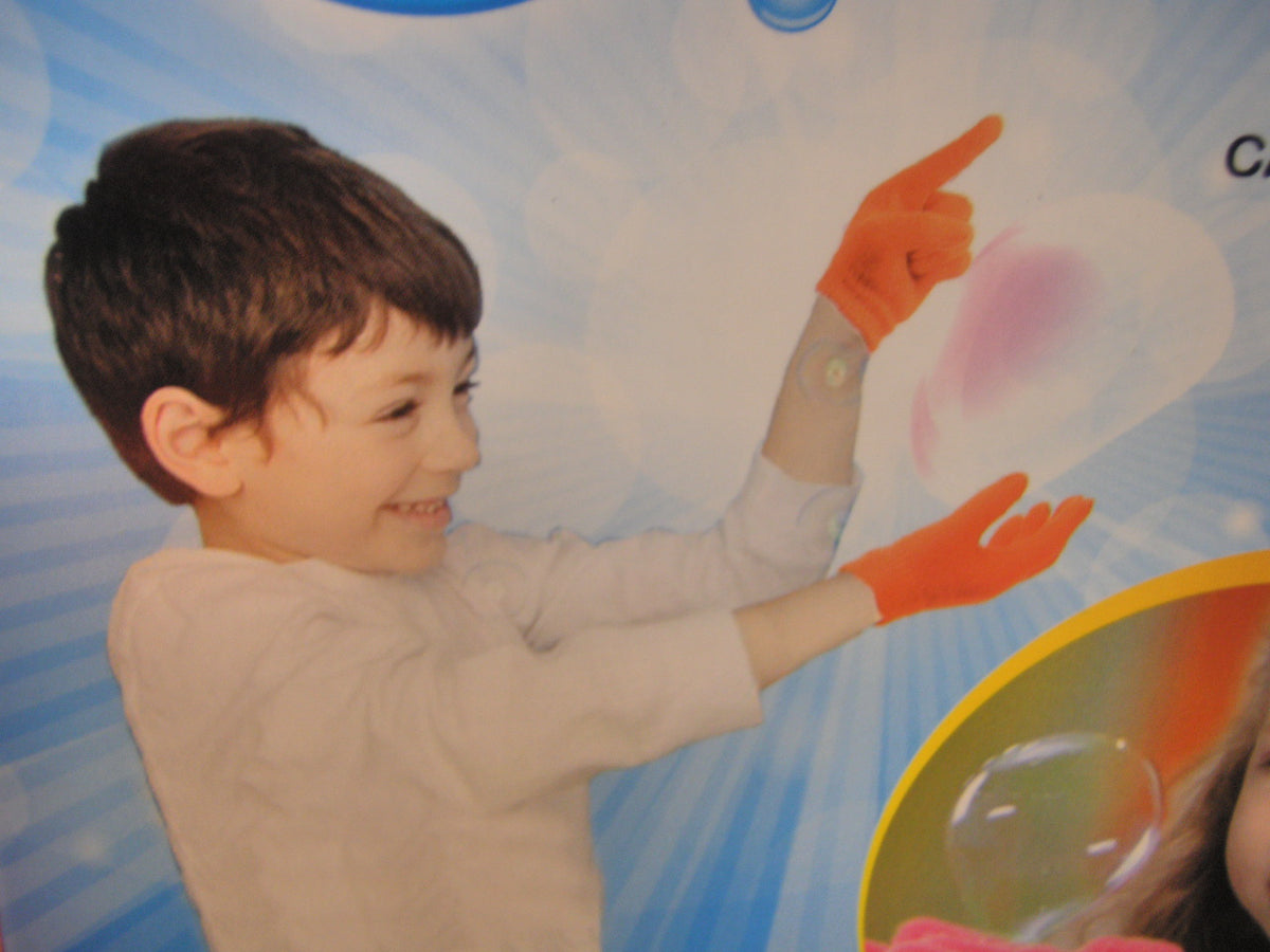 Bańki mydlane  skaczące juggle bubbles + rękawiczki  G061372