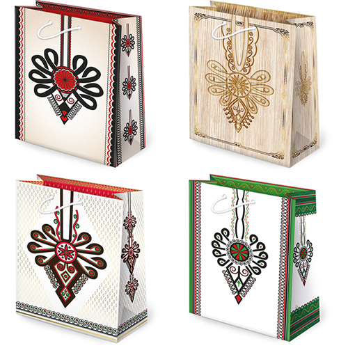 torebki ozdobne T-2L set 65 Folklor Parzenice  10szt.