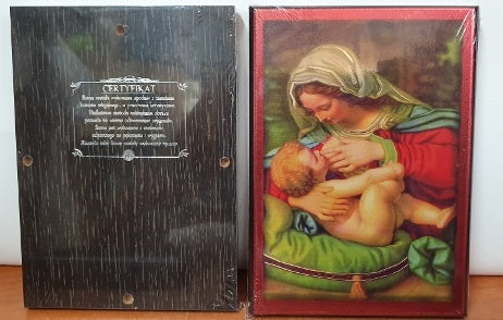 obraz ikona 13x18cm MATKA BOSKA KARMIĄCA