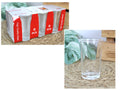 kieliszki szklane 50 ml do wódki 7 x 4 cm - kpl 6 szt. SZC-2422
