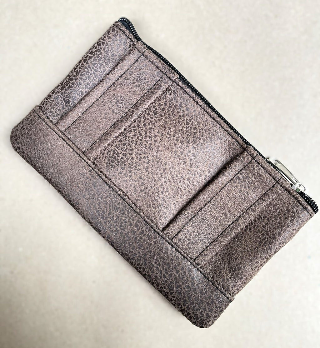 etui saszetka brąz 6.3 20x12cm