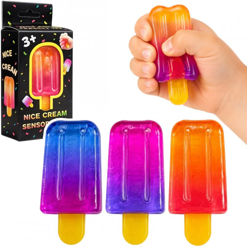 gniotek squishy lody na patyku 9 x 6 x 3cm