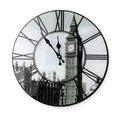 zegar ścienny szklany 30x4cm BIG BEN