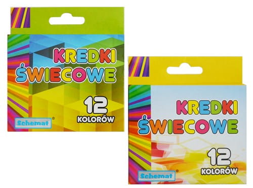 kredki świecowe 12szt 0434 SCHEMAT
