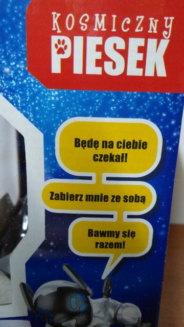 piesek kosmiczny 13cm polski głos  ROBOT HXSY20