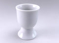 kieliszek  ceramiczny na jajka  5 x 7cm biała porcelana