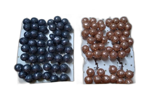 kulki na druciku 48szt. MIX 2cm | CV08989