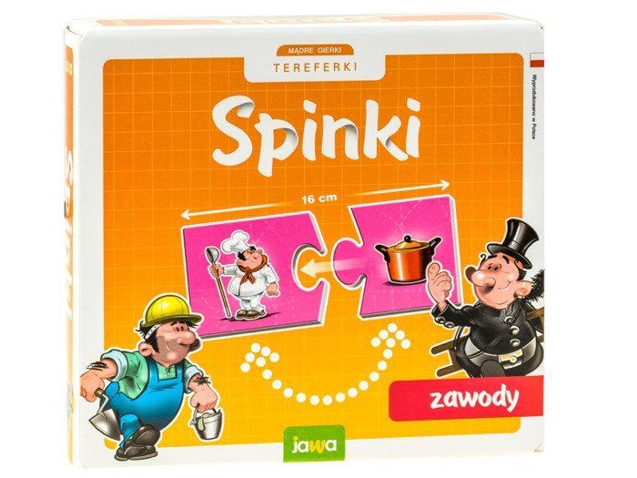 gra edukacyjna Spinki zawody 85 JAWA |  GR0307