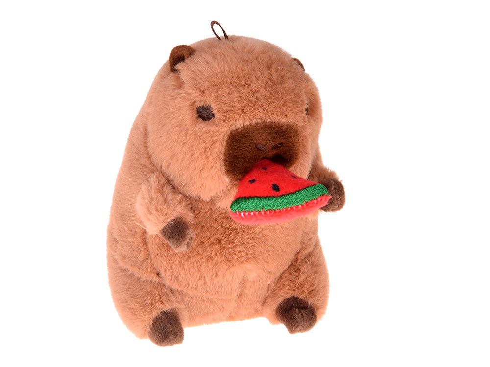 urocza kapibara zawieszka pałaszująca arbuza mini maskotka 10 cm ZA5733