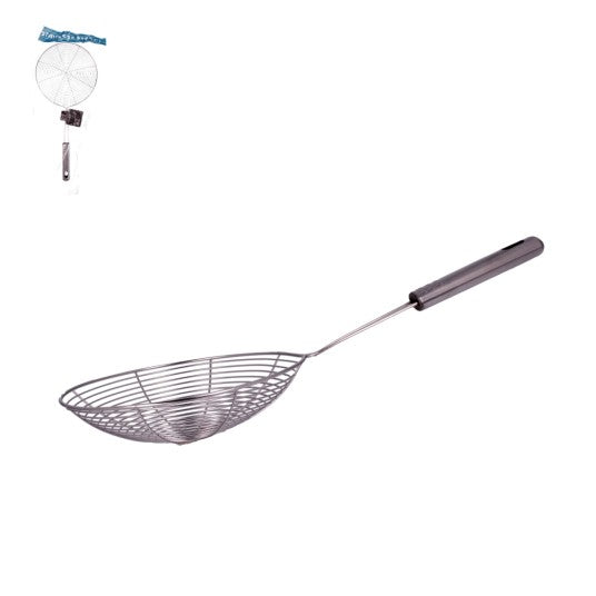 sitko cedzak stalowy wzmocniony 34,5 x 18cm 114079