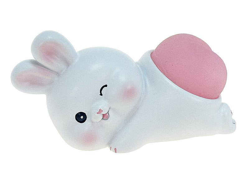 figurka królik lub panda z pupą gniotkiem 8cm żelowa pupa