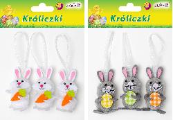 króliczki  z zawieszką 7CM WPK-8988