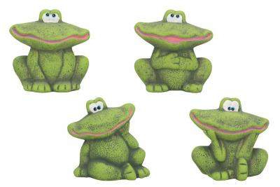 figura ceramiczna żaba 14cm