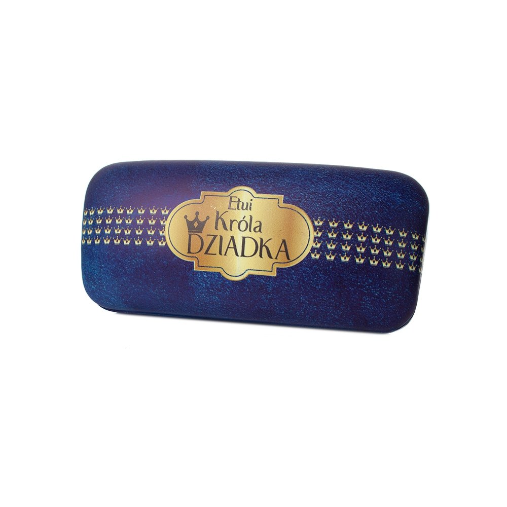 etui na okulary dla Dziadka z napisem "Etui króla Dziadka "