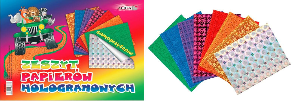 zeszyt papierów hologramowych samoprzylepnych | ZPHS-6388