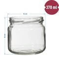 słoik 6szt. F-82 370ml | 132346