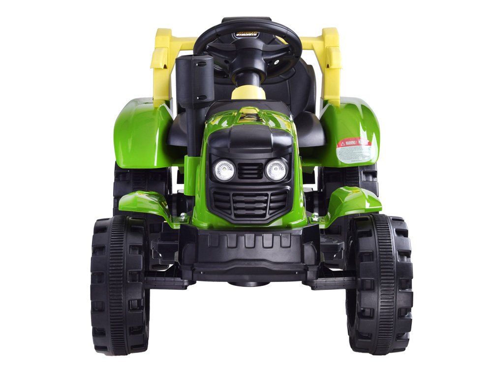 traktor z przyczepą na akumulator świeci | PA0234