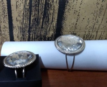 obrączki na serwetki 4szt. KRYSZTAŁ | RH8157-05