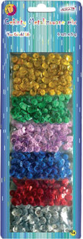 cekiny metalizowane 6szt. | MT-6353