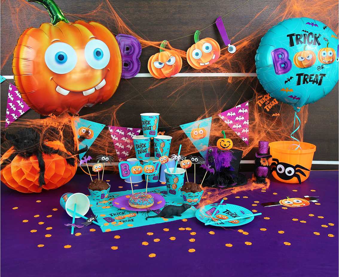 balon foliowy Dynia BOO! 44x43 cm BF-HDYN