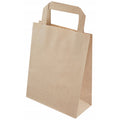 torebka papierowa z uszami SZARA  28x15x30 cm 25 szt.
