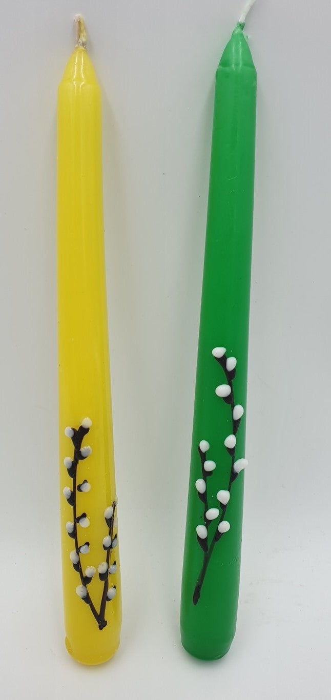 świeca stołowa 24cm - 10szt. BAZIE
