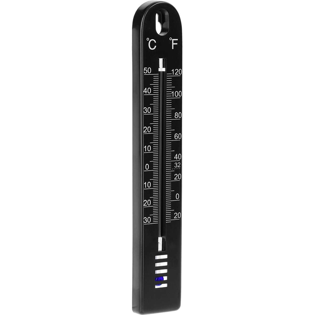 termometr uniwersalny (-30 do +50°C), 17 cm, czarny 014704