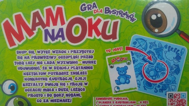 gra dla bystrzaków ''MAM NA OKU''