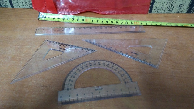 zestaw szkolny geometryczny 2 trwała skala