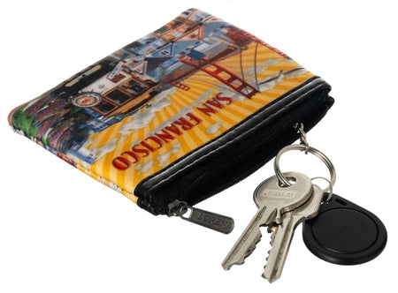 etui na klucze tekstylne LOREN 528-8 SAN FRANCISCO