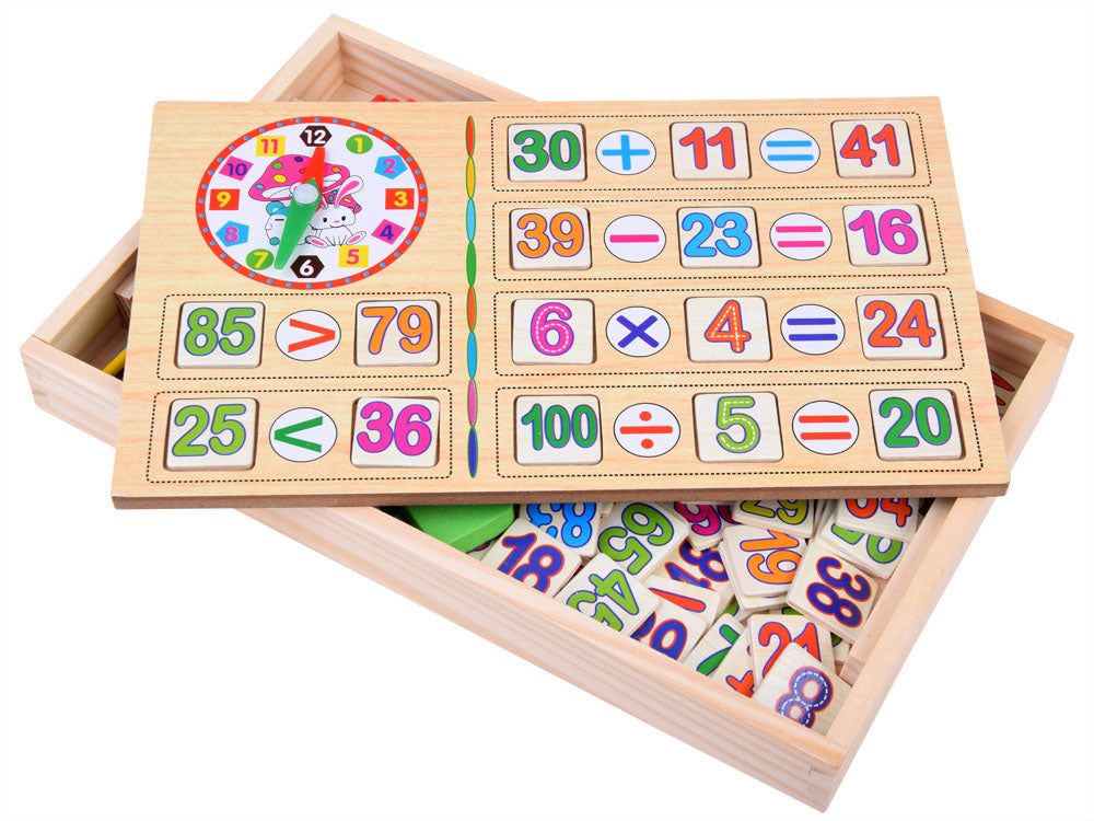 tablica edukacyjna + patyczki do nauki matematyki | ZA2514