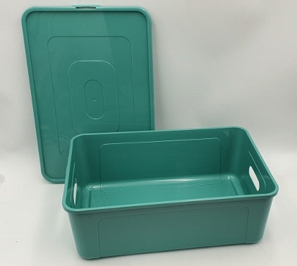 multibox z pokrywką 39x26x13,4cm  1702  mix kolor