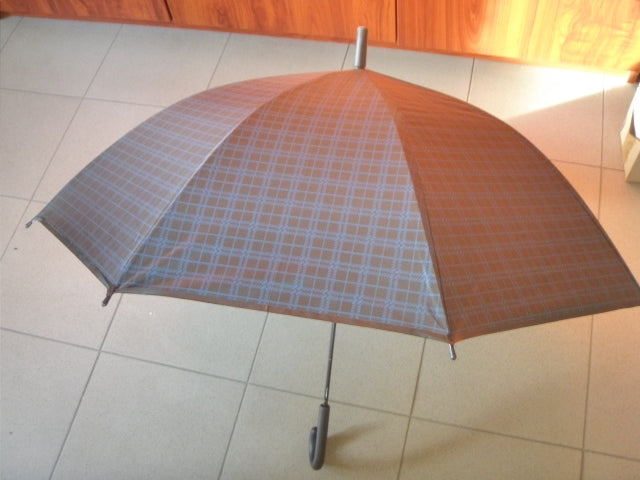 parasol automatyczny dł.72cm, delikatna krata, mix kolorów;