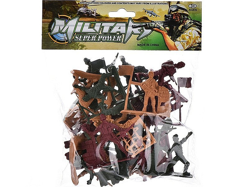 zestaw żołnierzyków 21 części