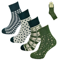 skarpeta cosy zielone mix 35-38/39-42