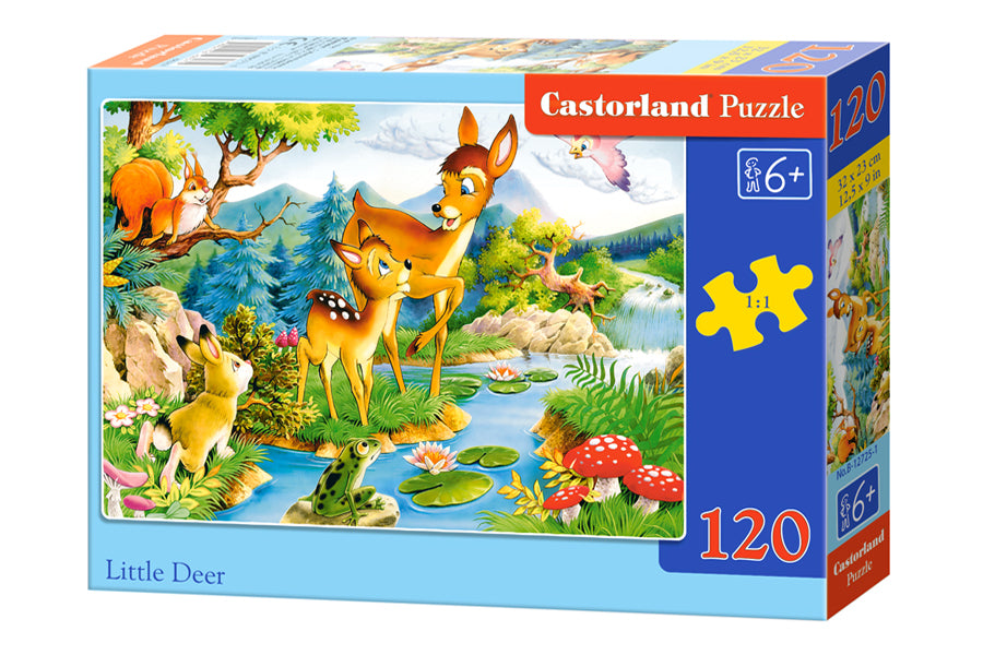 puzzle 120 el. LITTLE DEER  Castorland B-12725-1