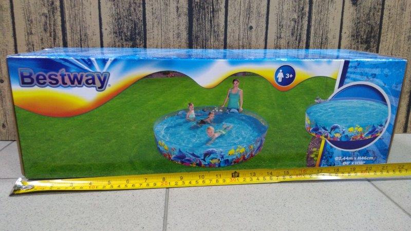 basen rozporowy 2,44m x h46cm BESTWAY | 55031