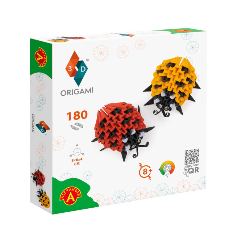zestaw kreatywny Origami 3D – Biedronki