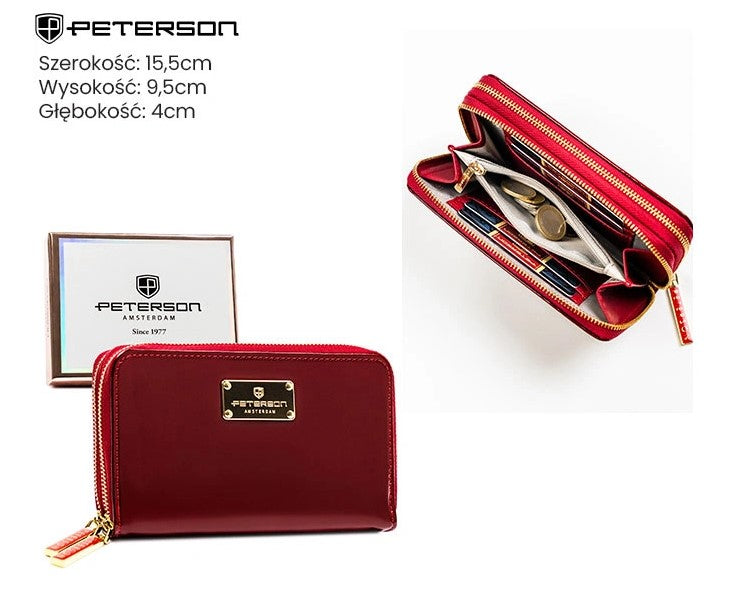Portfel damski eko PTN 007-BC Red