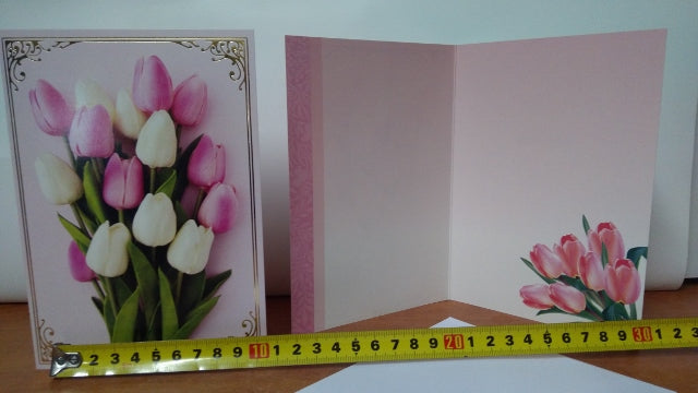 karnet+ koperta TULIPANY PP-2142