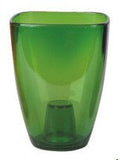 osłonka do storczyka 12 cm transparentna zielona