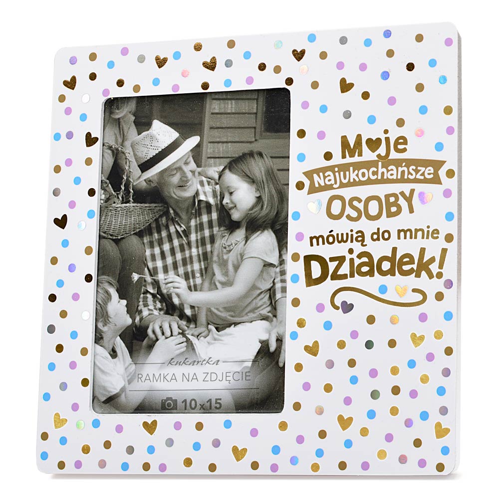 ramka Moments Moje najukochańsze osoby mówią do mnie Dziadek RM-083