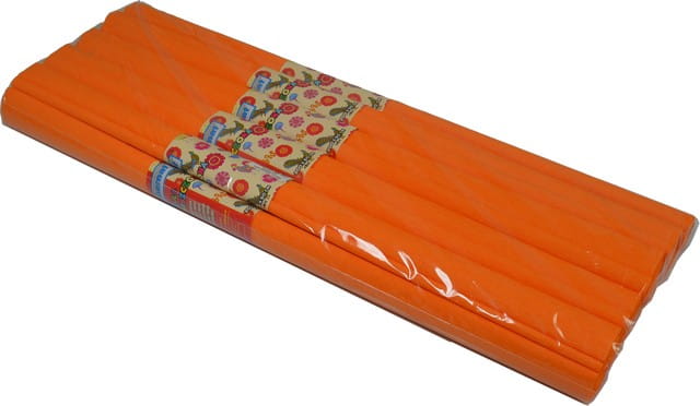 bibuła 10szt.  POMARAŃCZOWA 200x50 | nr 05