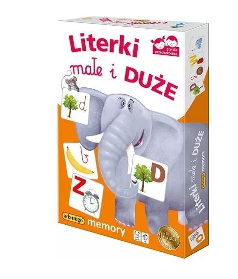 memory literki duże i małe