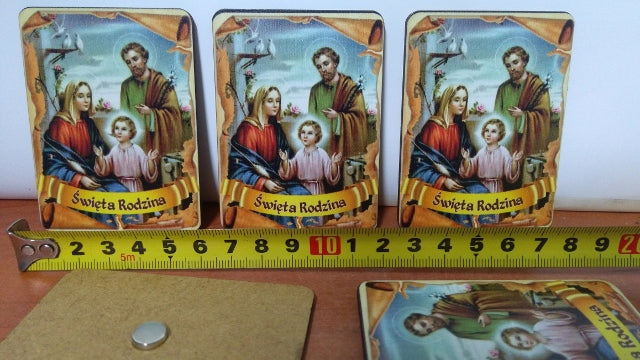 tabliczka  na magnes ŚWIĘTA RODZINA