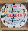 zegar ścienny 30 cm Najlepszy Dziadek na Świecie
